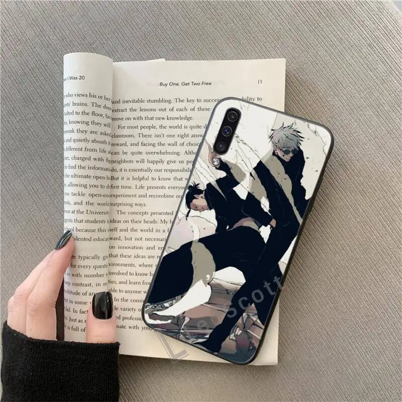 

Anime Jujutsu Kaisen Phone Case For Samsung A40 A31 A50 A51 A71 A20E A20S S8 S9 S10 S20 Plus note 20 ultra