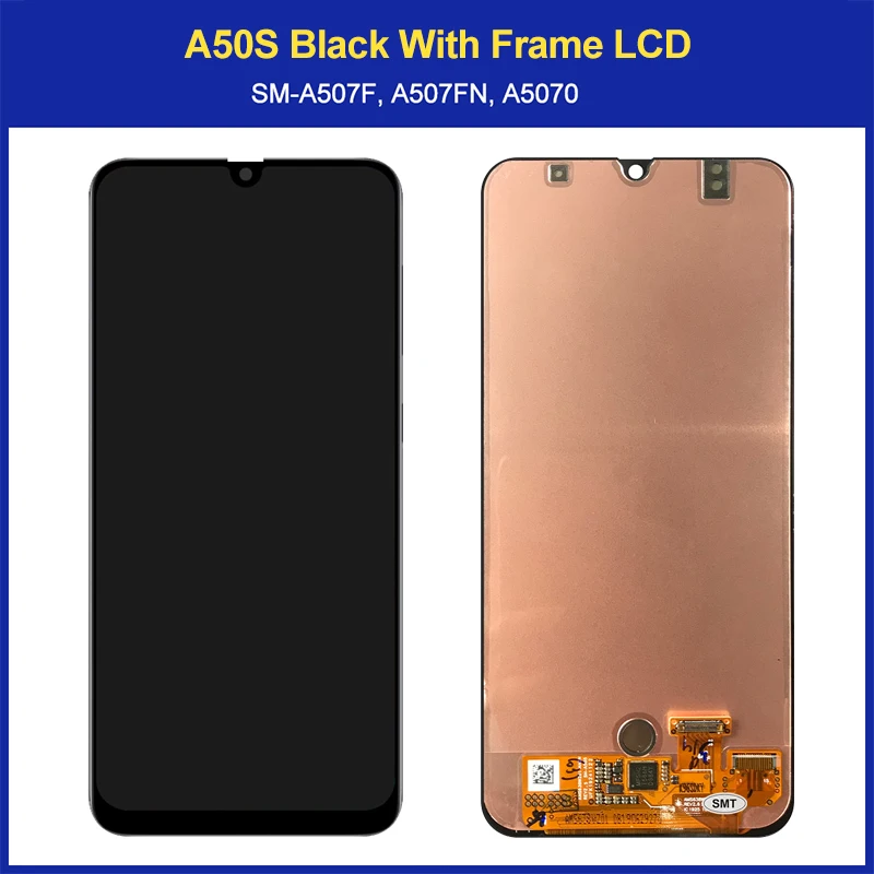 Сменный ЖК экран для Samsung Galaxy A50s A50S 2019 A507 A507F A507FD|Экраны мобильных телефонов| |