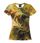 Футболка женская Кислотные разводы (Abstraction)