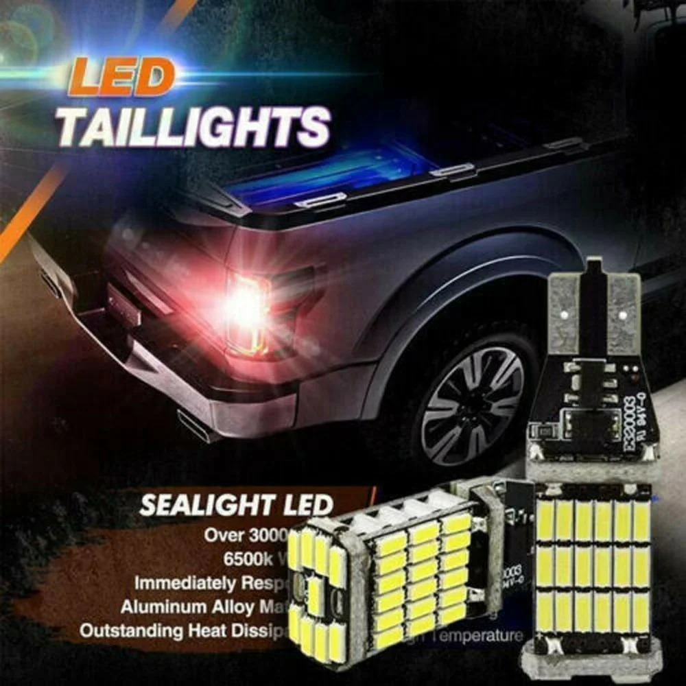 

Car Taillight Error-free SMD LED Universal 2pcs Auto Canbus Replacement