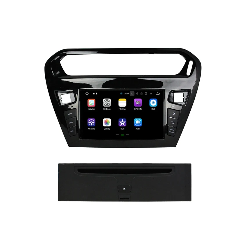 Liislee 2 din для Peugeot 301 2013 ~ 2016 Android автомобильный навигатор GPS авто радио большой экран