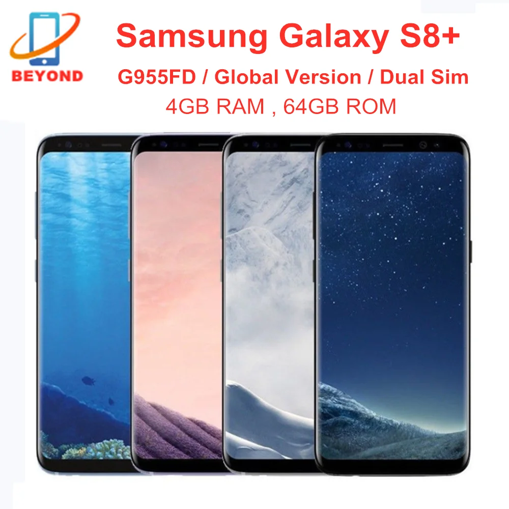 Samsung Galaxy S8 плюс Duos G955FD Две сим карты 4 Гб оперативной памяти 64 встроенной