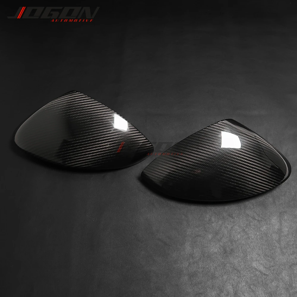 Full Carbon Fiber Car Side Rearview Mirror Cover For Alfa Romeo Stelvio 2017 2018 2019 2020 2pcs | Автомобили и мотоциклы