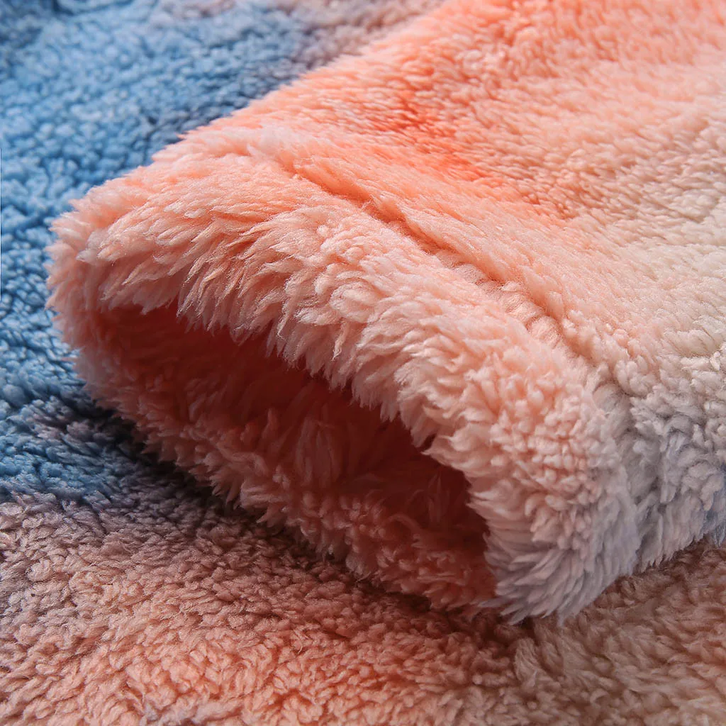 

Tie-dye Print Loose Plush Sweater Women Jumpers Long Sleeve Zipper V-neck Women Pullovers Sweater Autumn Winter Casual Sweater