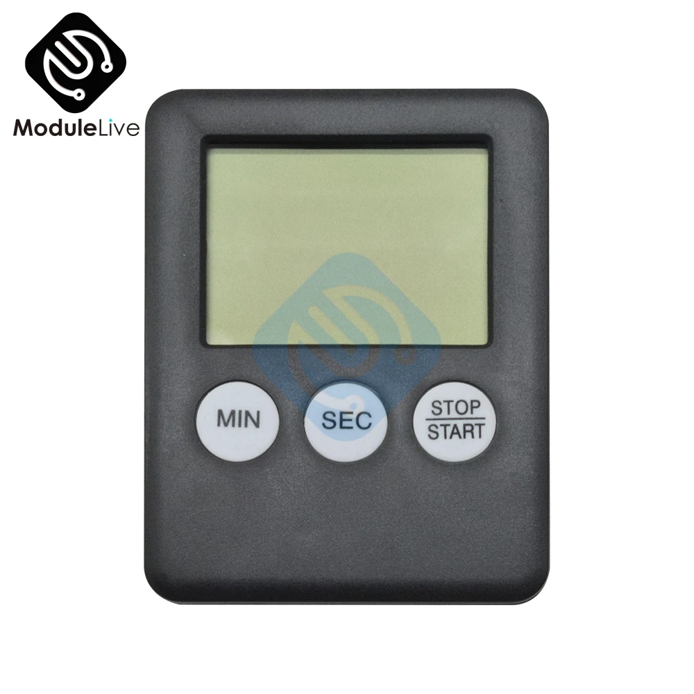 1 шт. Магнитная большая фотолампа с громким будильником обратный отсчет вверх и