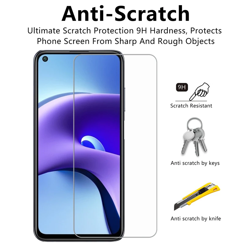 Закаленное стекло 2-1 шт. для Xiaomi Redmi Note 9T 5G Защита экрана Xiami Redme M2007J22G стеклянная