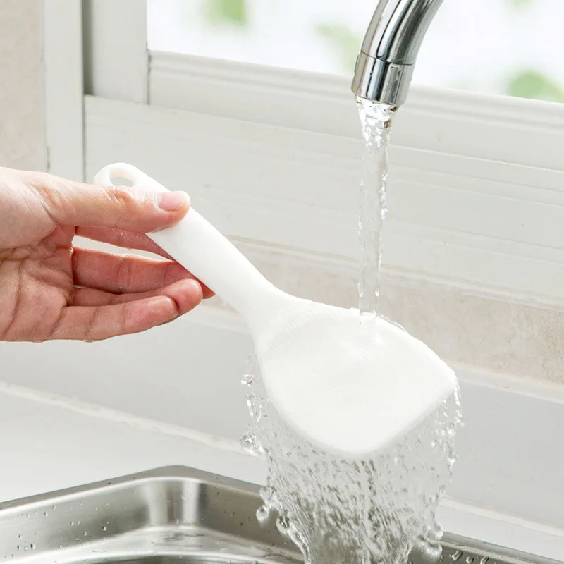 Рисовая ложка автоматическая открывающаяся и закрывающая Пылезащитная крышка