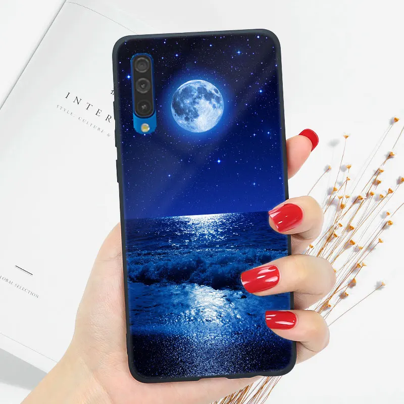 OO13 Чехол для samsung A50 A10 A20 A20e A30 A40 A70 чехол силиконовый мягкий чехол Яркий глянцевый чехол - Цвет: OO13