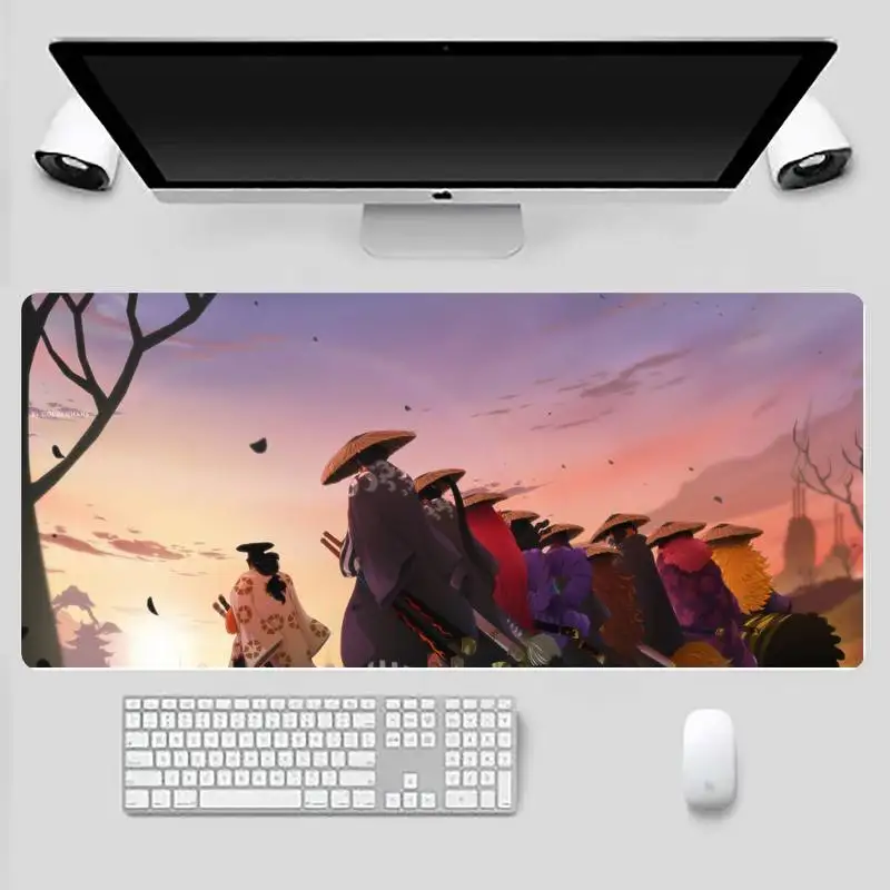 

Anime One Piece Funny Luffy Beautiful Anime Mouse Mat Table Protect Game Office Work Mouse Mat pad X XL Non-slip Laptop Cushion