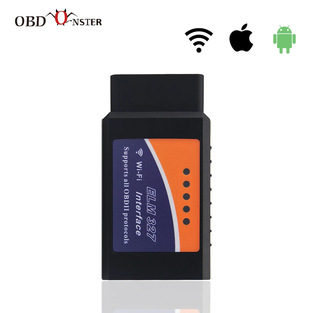 Диагностический сканер OBDII для Android IOS Windows мини Bluetooth/Wifi ELM327 OBD2 v1.5 Elm 327 Bluetooth PIC18F25K80 |