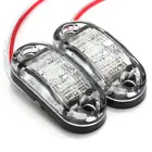 Габаритный фонарь для грузовиков, 12 В, 24 В, светодиодные, боковые, габаритные фонари