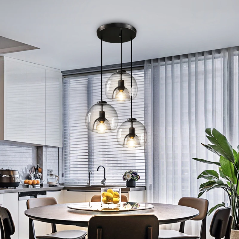 Современная креативная люстра в скандинавском стиле для столовой спальни