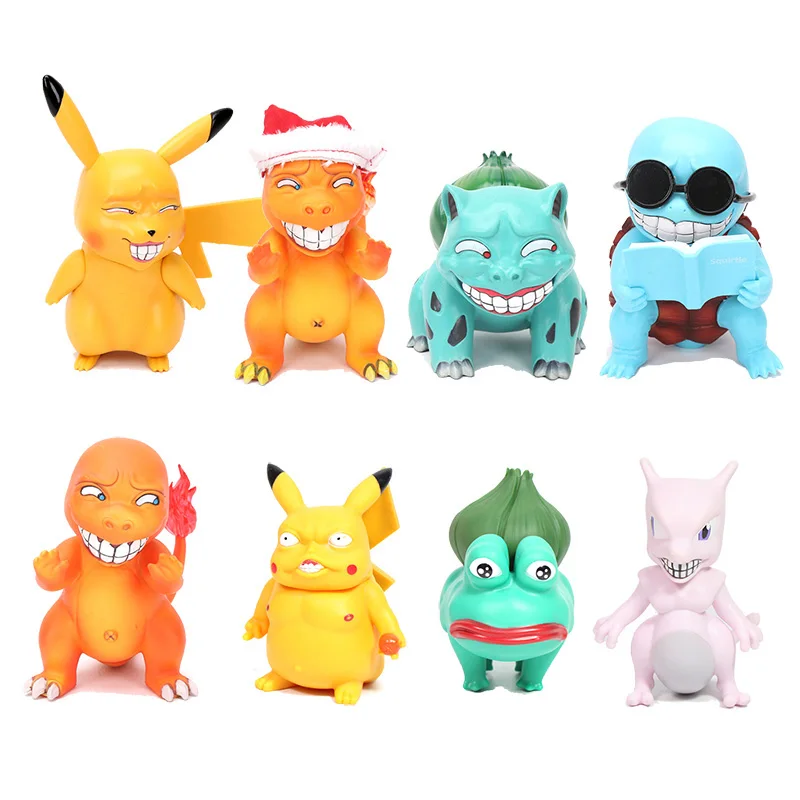 10 15 см покемон забавная игра Фрик Пикачу Бульбазавр чармандер Сквиртл