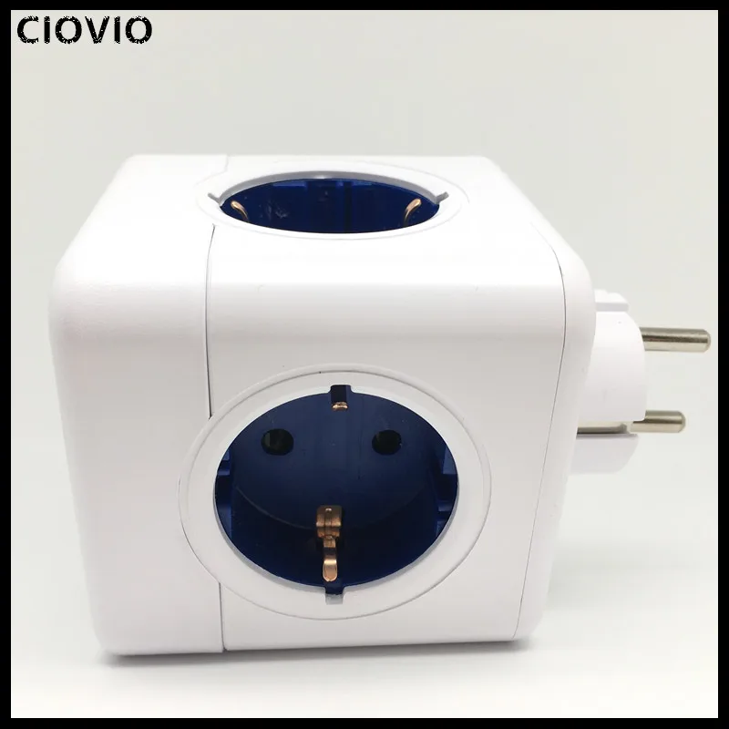 Интеллектное устройство передачи энергии Cube розетка стандарта евроcоюза 4 выхода