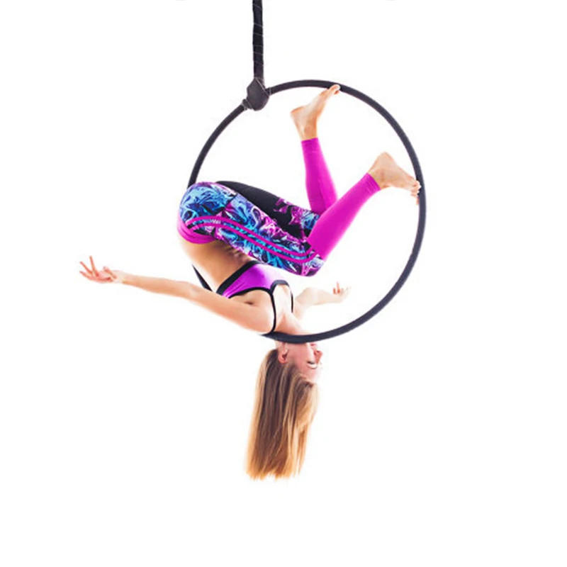PRIOR FITNESS Кольца для фитнеса Aerial Hoop 33 &quot(85 см) 32 мм ширина занятий йогой Lyra Hoops