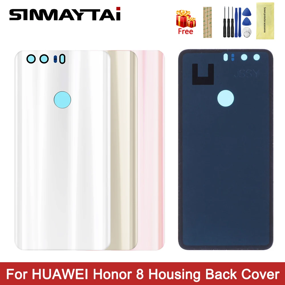 2020 Новый чехол для задней панели Huawei honor 8 с аккумулятором Сменный Чехол двери