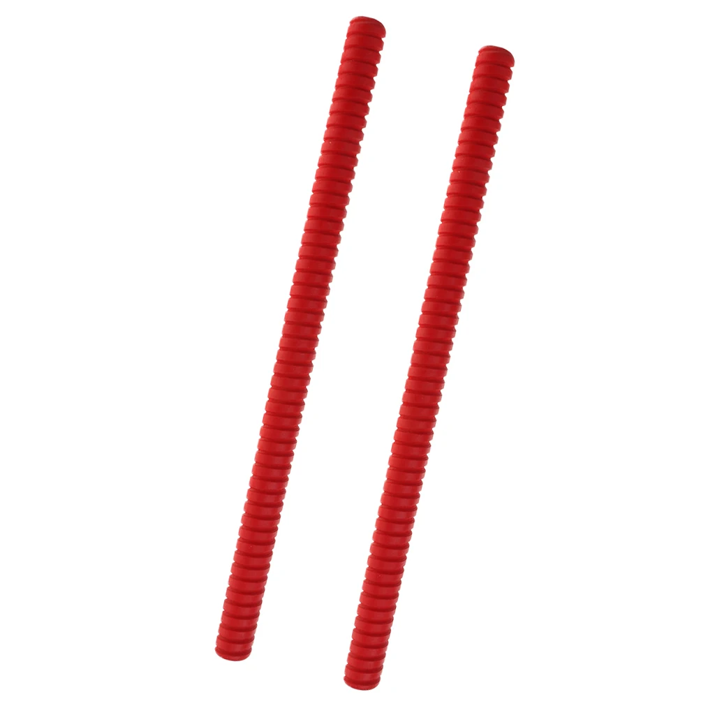 1 пара красный Барабанные палочки из дерева ОРФ музыкальный инструмент для детей