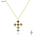 Цепочка с подвеской-крестом из серебра 925 пробы