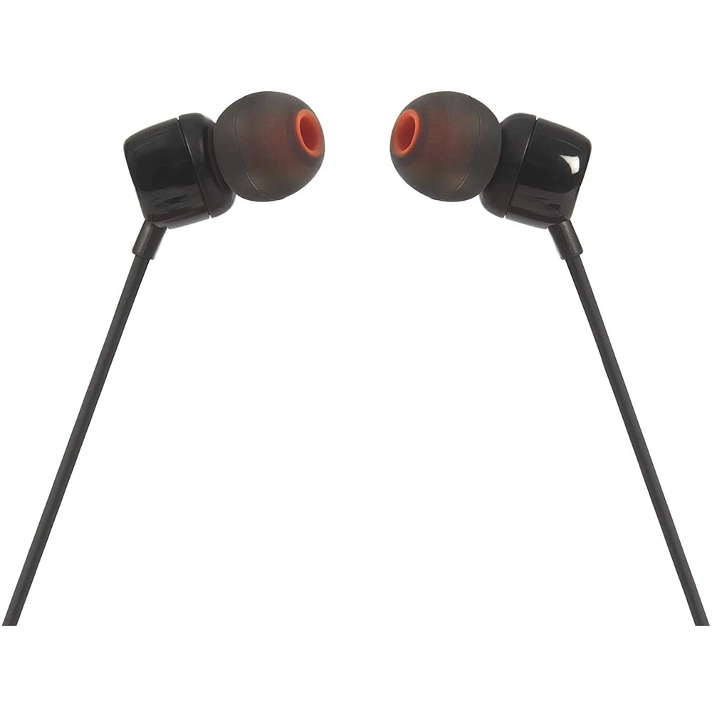 JBL T110 стерео проводные наушники вкладыши 3 5 мм Проводная Спортивная гарнитура с