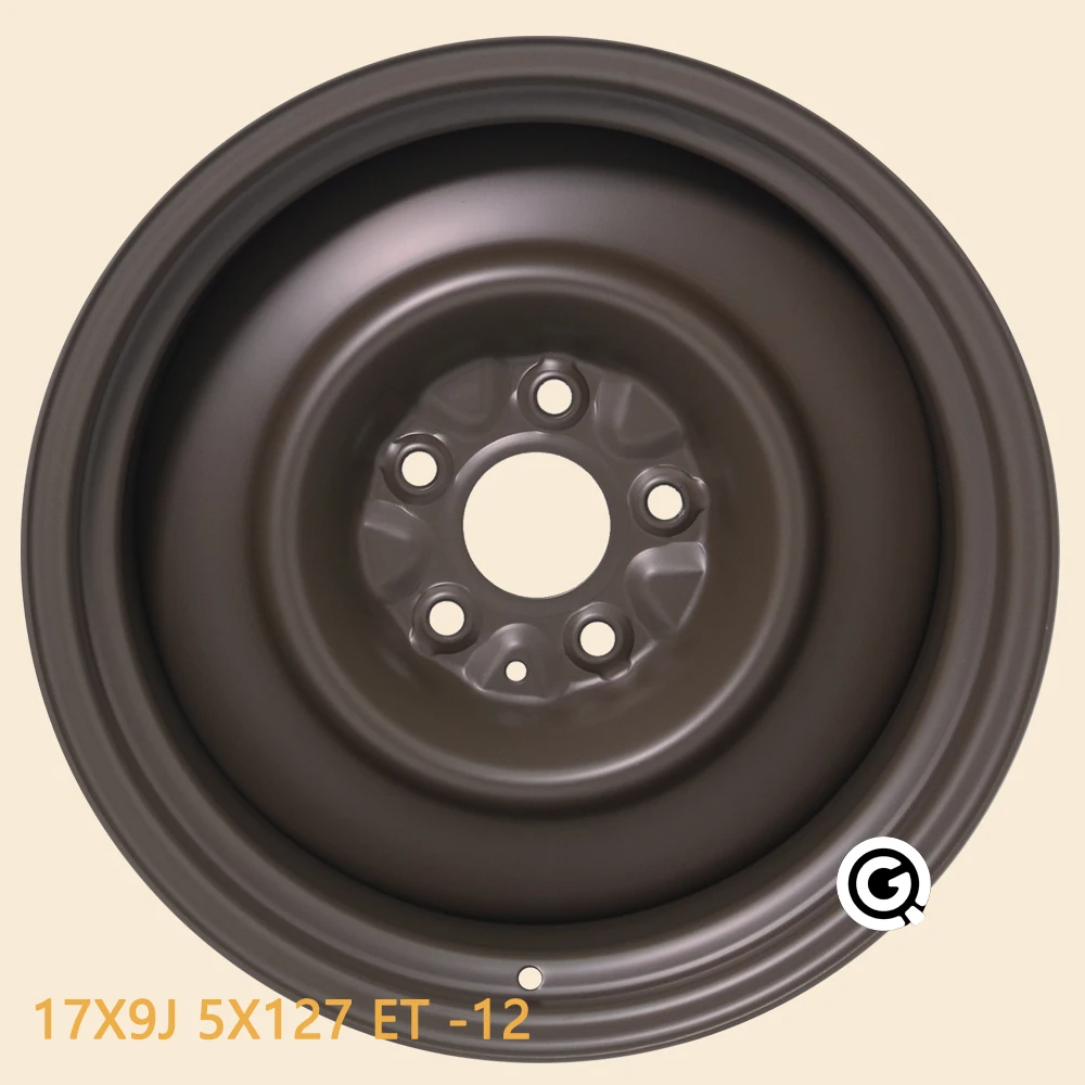 17 дюймовое стальное колесо 9J 5 отверстий 5X127 темно зеленые диски Wrangler