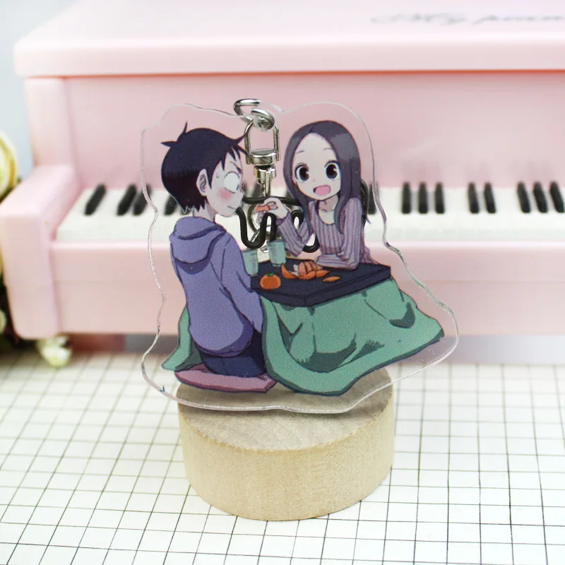 D39 Аниме Teasing Master Takagi-san Takagi Nishikata акриловые двойные брелки - Цвет: D39