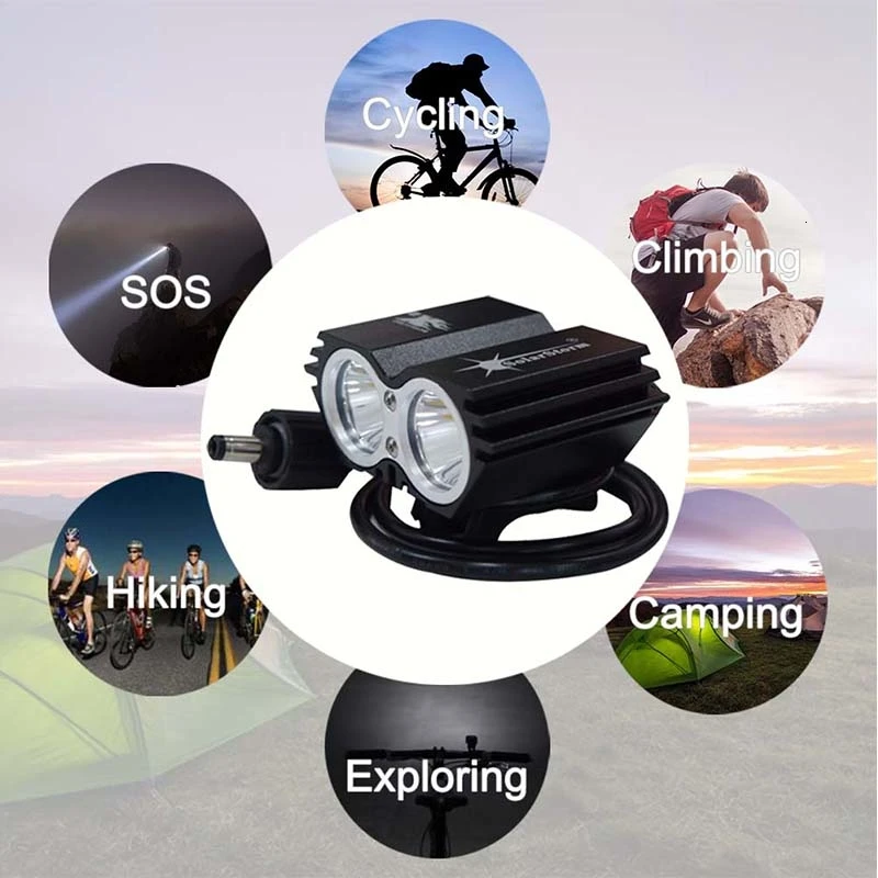 Водонепроницаемый велосипедный светильник дорожный велосипед передний флэш