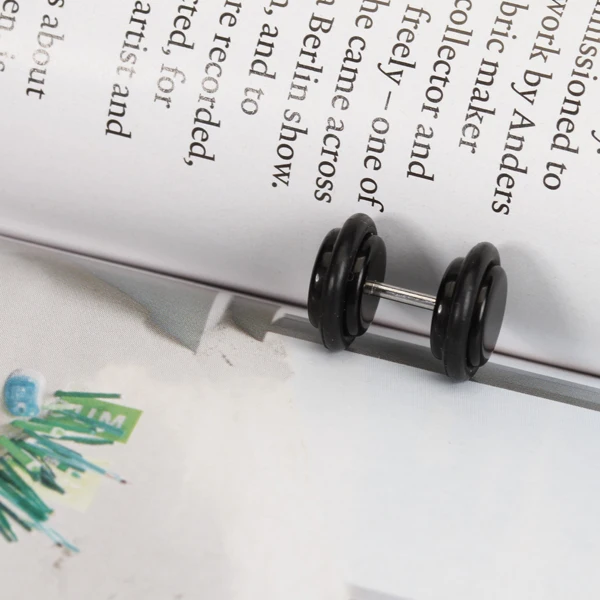 Набор из 2 шт 18 г Заглушки для ушей искусственные конические подрамники уха