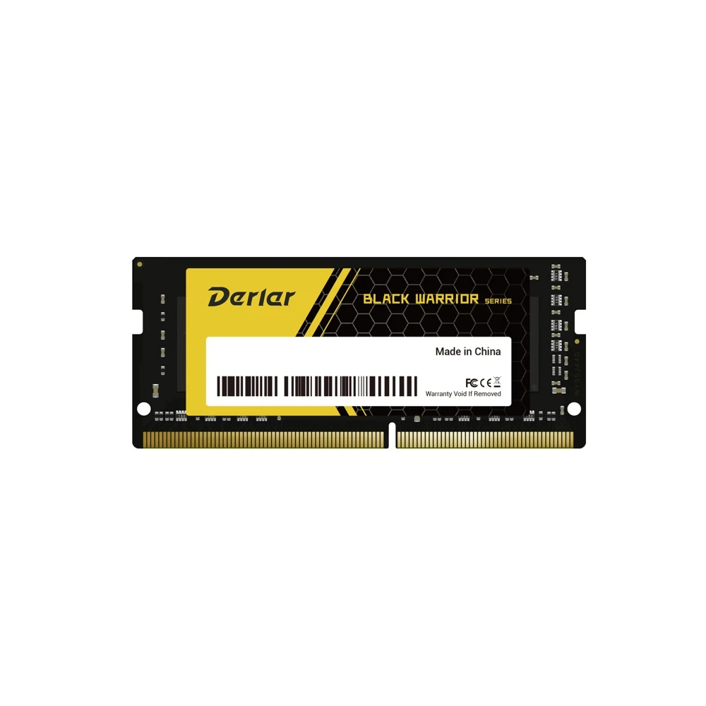 Оперативная память (ОЗУ) DDR4 SODIMM 4Гб/8Гб/16Гб 2666MHz CL19 1.2V Derlar Black Warrior|Оперативная