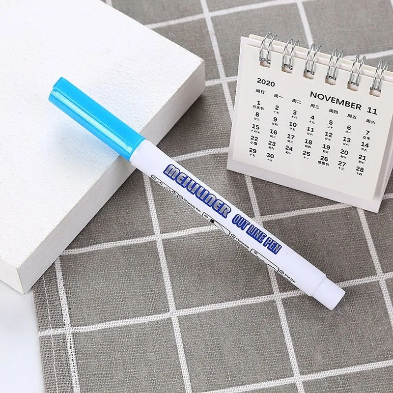 8 шт. чистый красный красочные стетящиеся волосы граффити плакат флуоресцентный