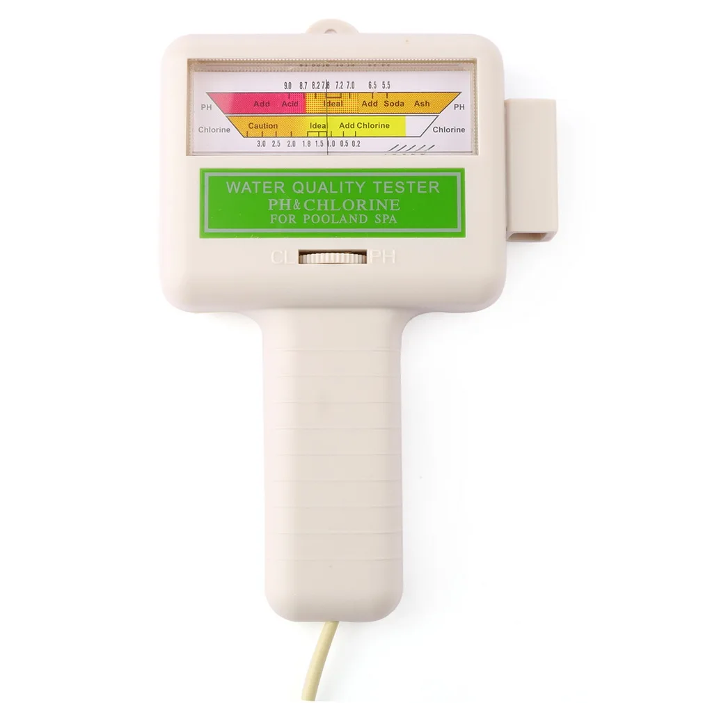 

2020 Hot Selling Portable Water Quality PH/CL2 Chlorine Tester Level Meter PH Tester For Swimming Pool Spa