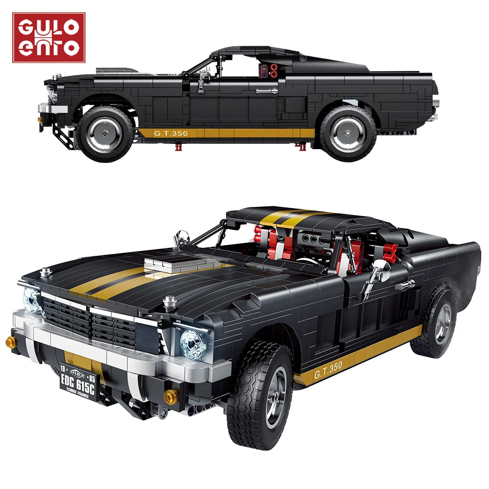 Высокотехнологичные 1817 шт. городские супер гоночные спортивные строительные