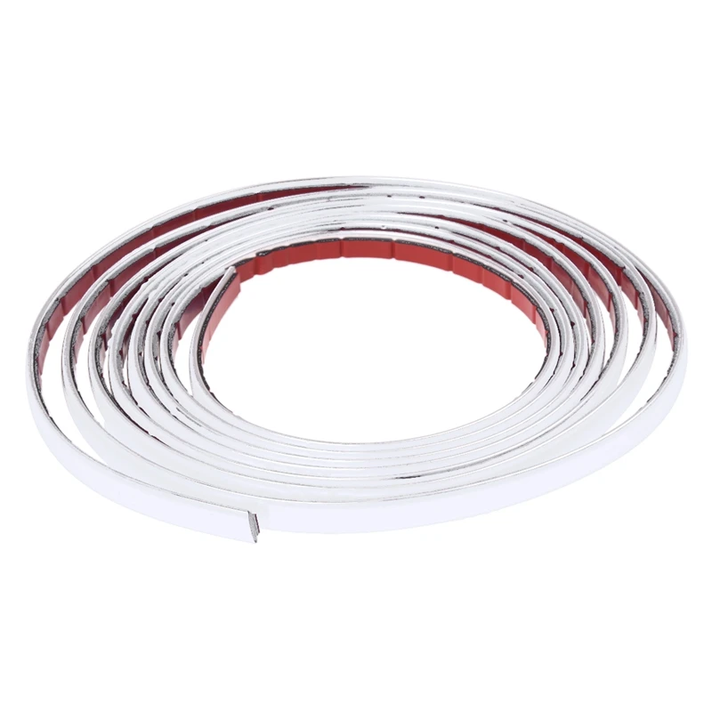 3 м Серебряная Автомобильная решетка наружная хромированная отделка Литье