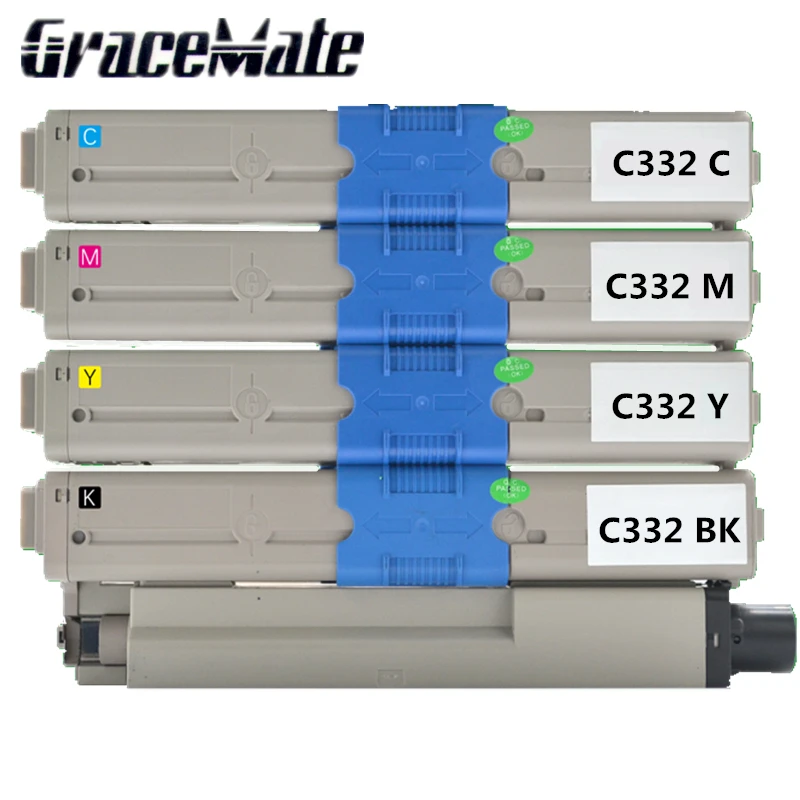 Фото Тонер-картридж GraceMate для принтера Impressora Oki MC332 MC342, тонер-картридж MC332DN MC342DN MC342DNW №2