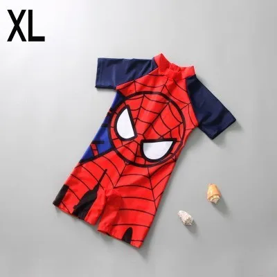 Spider XL Рыбы динозавра купальник Панама, пляжная одежда для купания для мальчиков, одежда для купания для девочек, защита от солнца-защита мультфильм отпуск пляжная одежда - Цвет: Spider XL