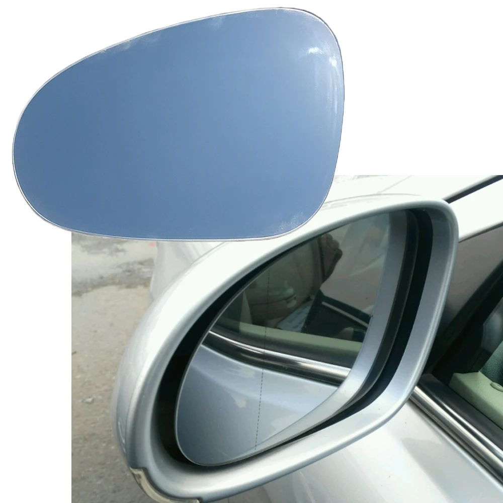 

For VW Golf 5 MK5 Jetta Passat B6 2006-2009 Left Right Side Heated Mirror Blue Glass LH RH Lens Replacement 3C0857521 3C0857522