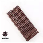 Насадка для отвертки Torx с отверстием T10-T40 14 дюйма с шестигранным хвостовиком, насадки для электрической отвертки с чехлом, 7 шт.