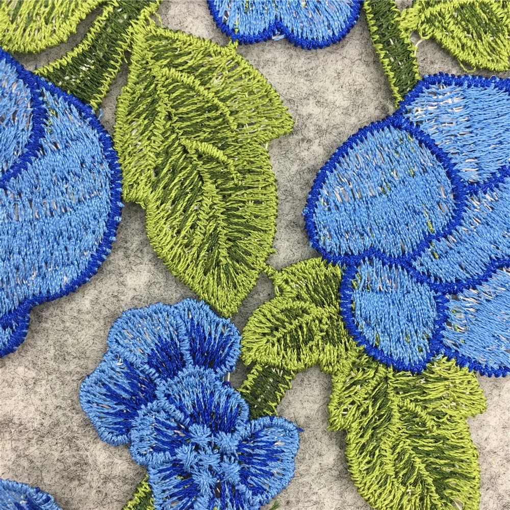 Новинка модная вышитая аппликация сделай сам одежда для рукоделия кружевная