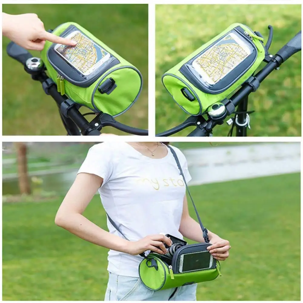 

Portable Waterproof High Capacity Riding Package Bicycle Bags Cycling Touch Screen Bag for Bike MTB Road Bike Tube Bag