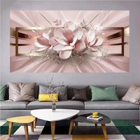 large 5d diy diamond painting orchid pink flower diamond painting cross stitch mosaic embroidery diamond round square a2226