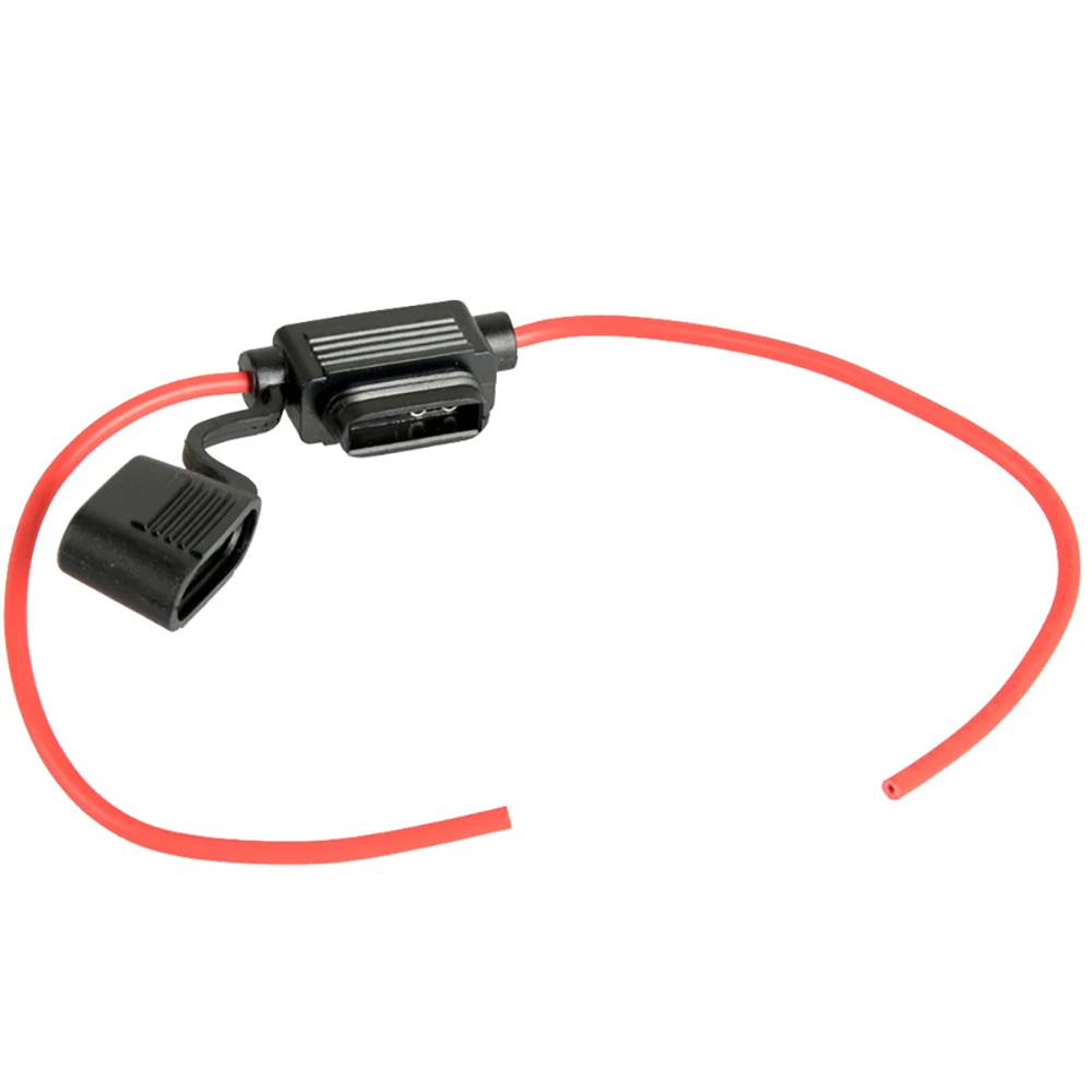 5 шт. автомобильный держатель предохранителя &quotСтандарт&quot на проводе 10AWG 12AWG 14AWG