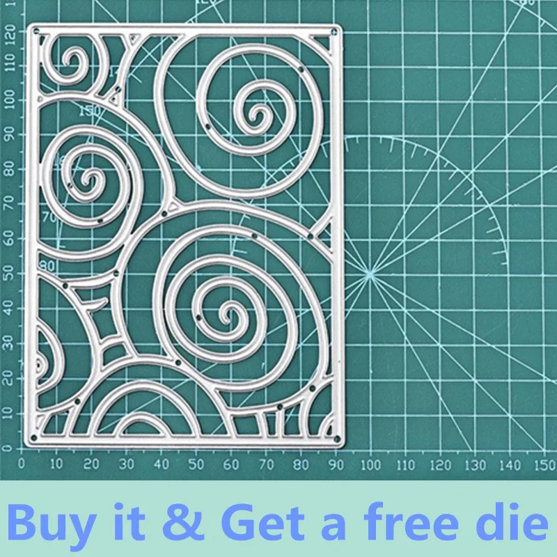 Eastshape фоновая рамка металлические Вырубные штампы для изготовления карт