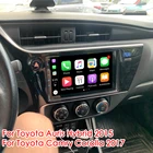 Автомобильный мультимедийный GPS-навигатор на Android для Toyota Auris Hybrid 2015 для Toyota Camry Corolla 2017, стереомагнитофон с навигацией, магнитофон