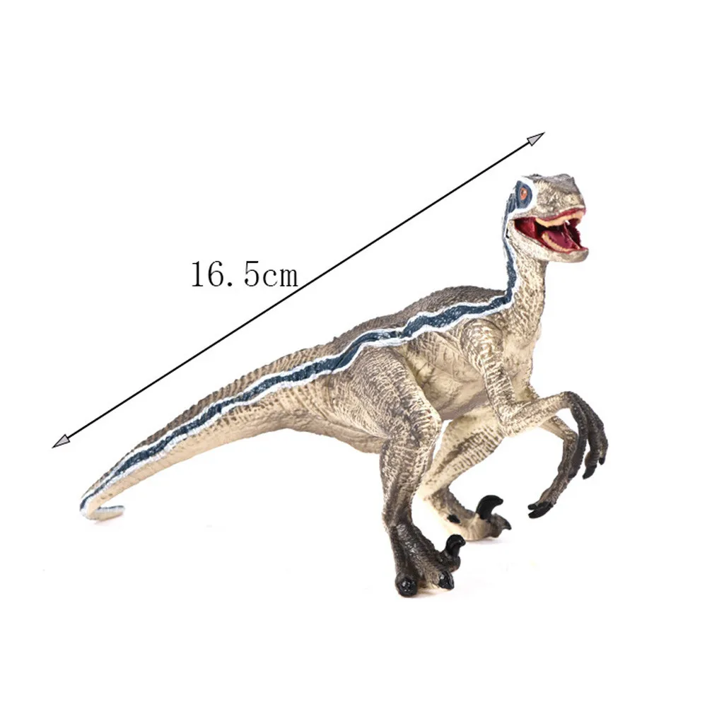

Blue Velociraptor Dinosaur Action Figure Animal Model Toy Collector Decoration Accessories Toys Interesting Children Gifts Jouet