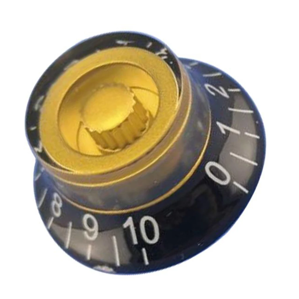 4 шт черный/золотой Топ шапка объемная и тон ручки для LP Электрогитары