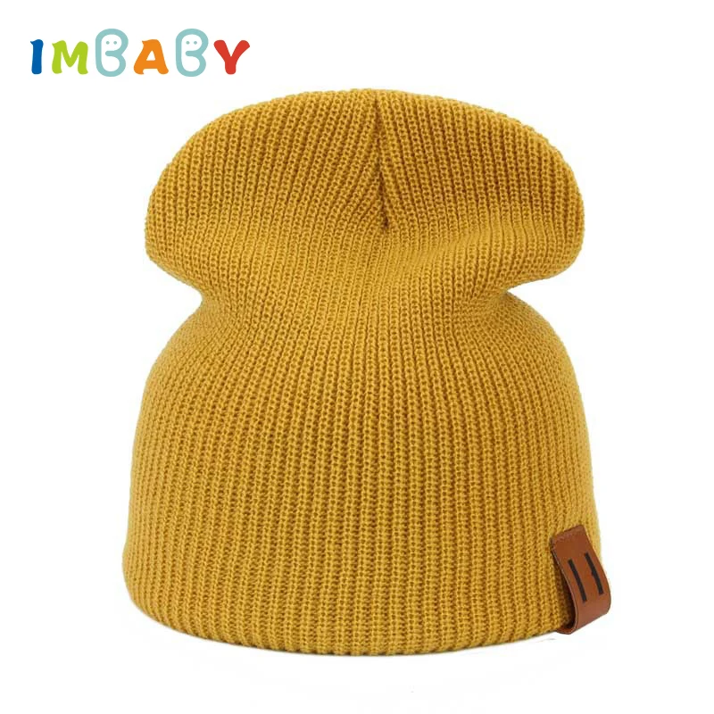 IMBABY/детская зимняя шапка Милые детские шапочки Шапки для малышей Вязаные крючком