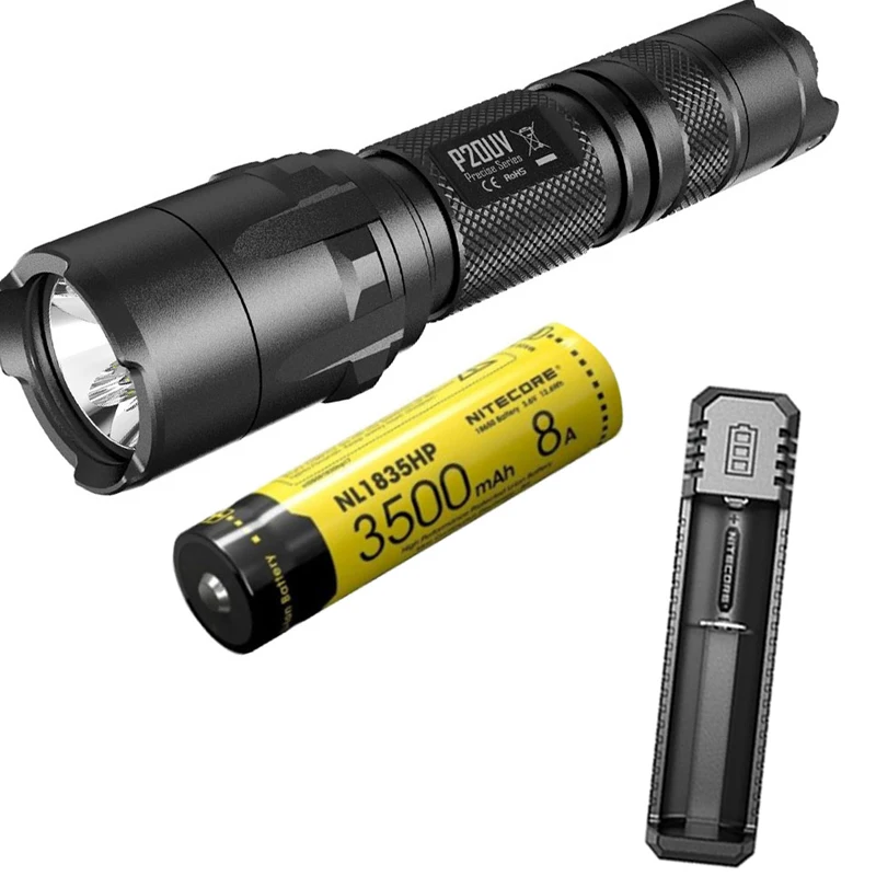 NITECORE P20UV 800LM U2 5x светодиодный ультрафиолетовое снаряжение для правоохранительных