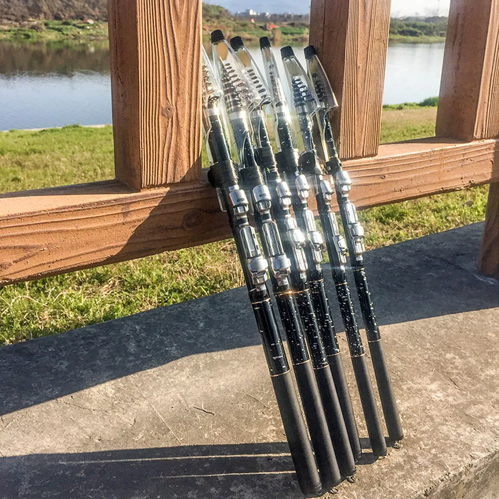 Новая портативная телескопическая удочка из углеродного волокна светильник Кая