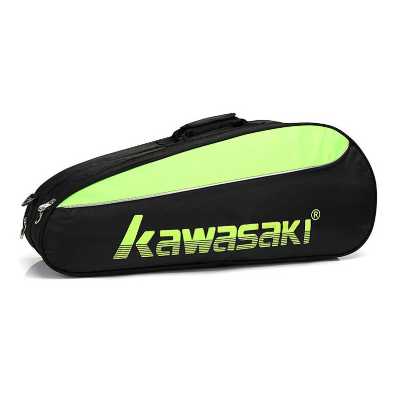 Kawasaki, сумка для бадминтона, большая емкость, для игры в теннис, сквош, водонепроницаемый рюкзак для спортсмена, 4-6 шт., спортивная сумка для ракетки