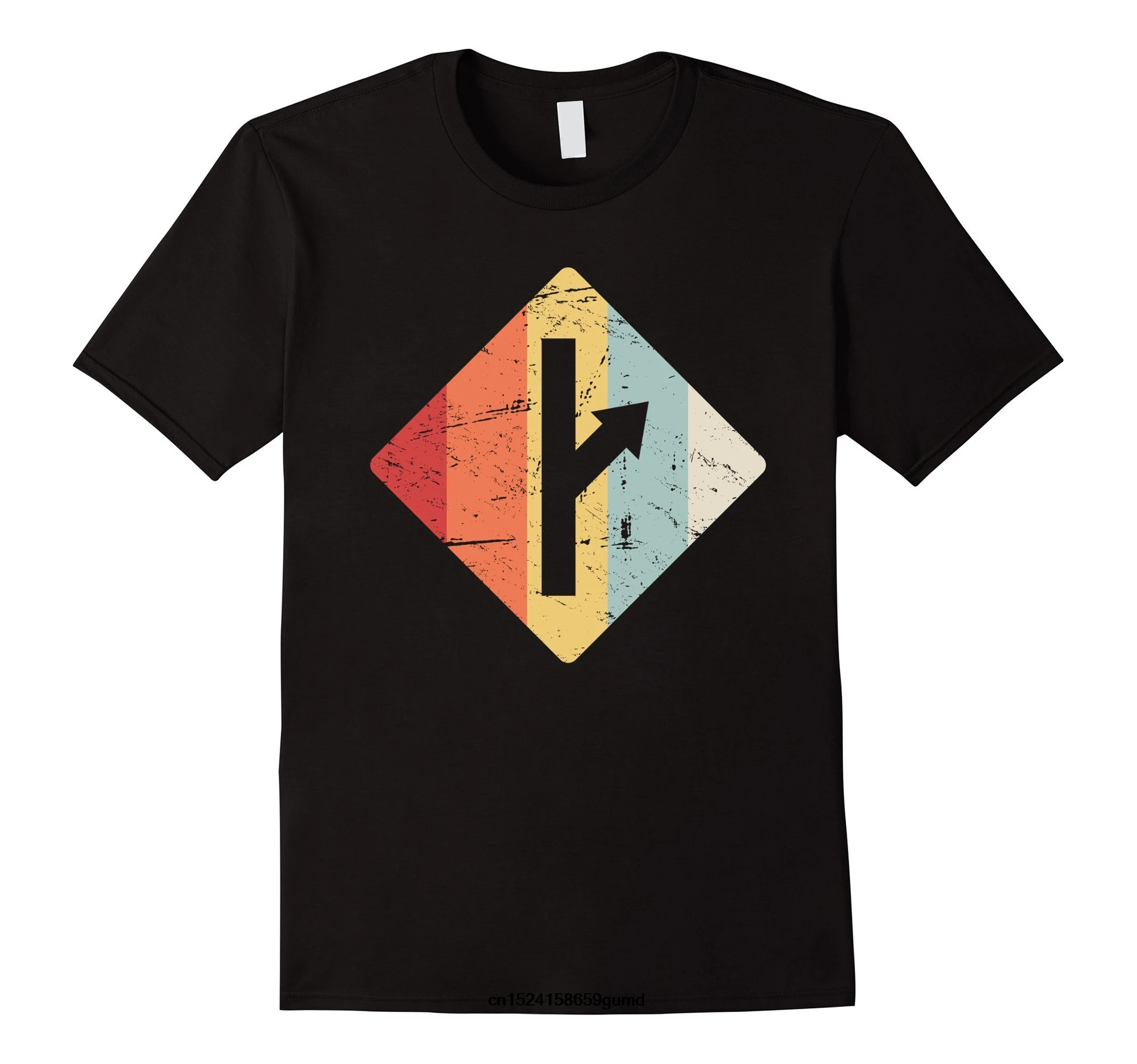 Забавная Мужская футболка женская новинка в стиле ретро с потертостями|Мужские