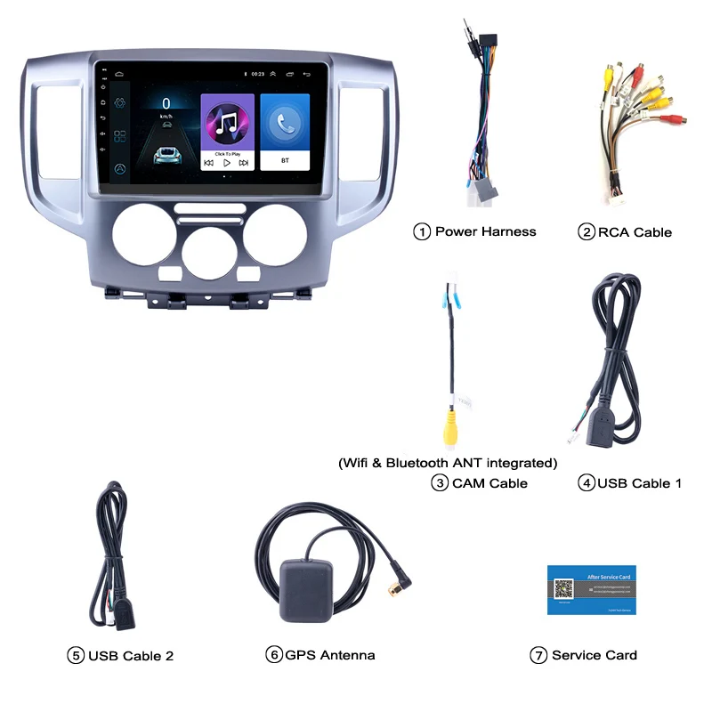 9 дюймовый 2.5D IPS закаленный HD мультисенсорный экран Android 8 1 NAVI для Nissan NV200 2014 2018 с
